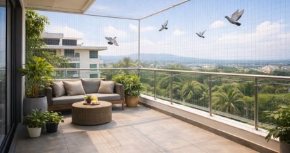 Pigeon nets Vijayawada